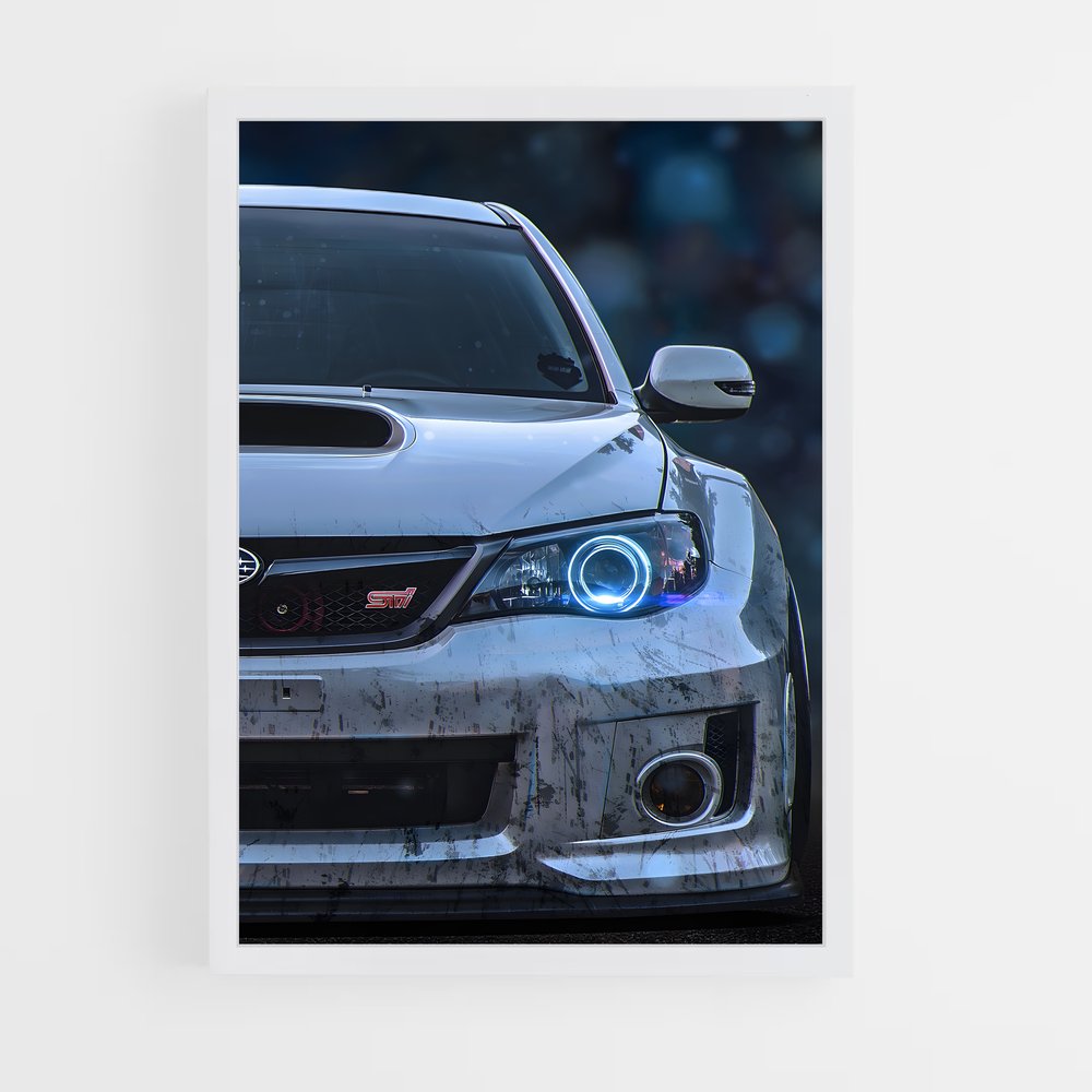 Poster Lumière de Performance – affiche Subaru (vue 3)